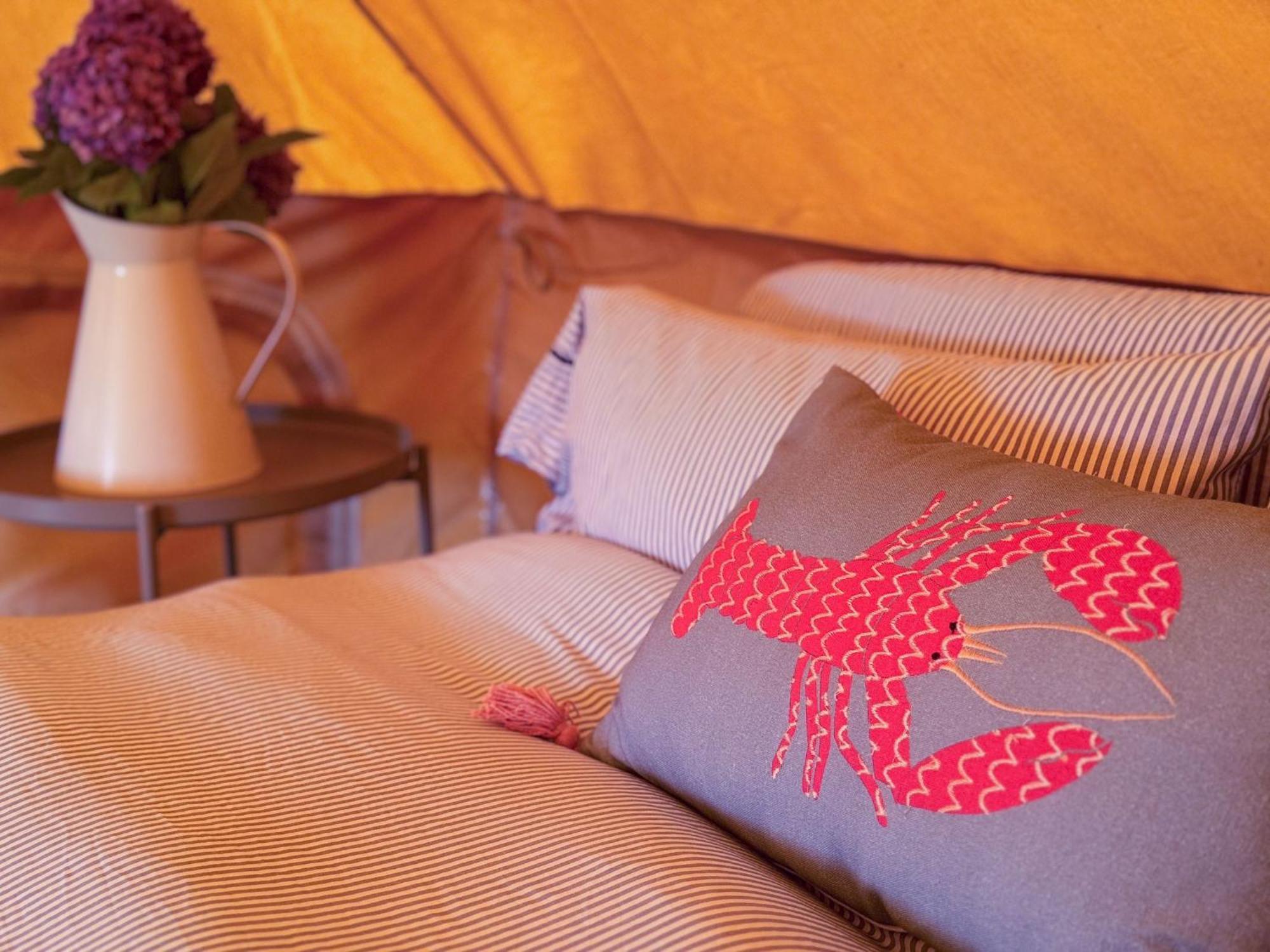 Fully Furnished Bell Tent 1 圣奥斯特尔 外观 照片